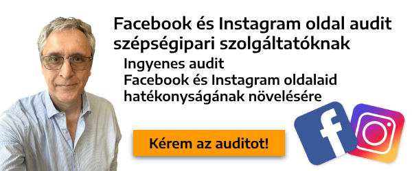 Facebook és Instagram oldal audit szépségipari szolgáltatóknak