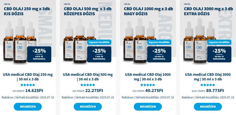 USAMedical akciós termékek