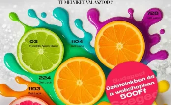 Több száz gél lakk 500 Ft-ért! – LEJÁRT