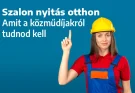 Szalon nyitás otthon – Amit a közműdíjakról tudnod kell