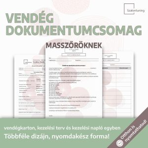 Vendég dokumentumcsomag – Masszőröknek