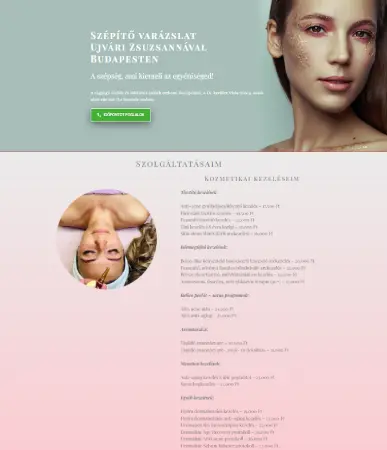 Ujvári Zsuzsanna – archivált bemutatkozó oldal