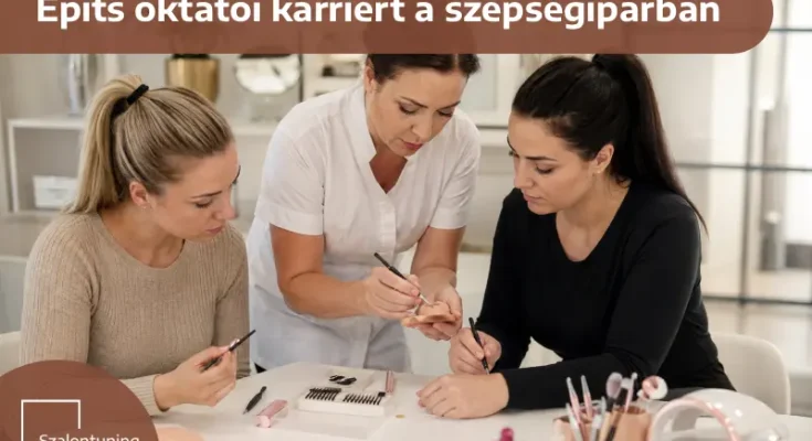 Építs oktatói karriert a szépségiparban
