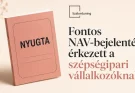 Fontos NAV-bejelentés érkezett a szépségipari vállalkozóknak Fontos NAV-bejelentés érkezett a szépségipari vállalkozóknak